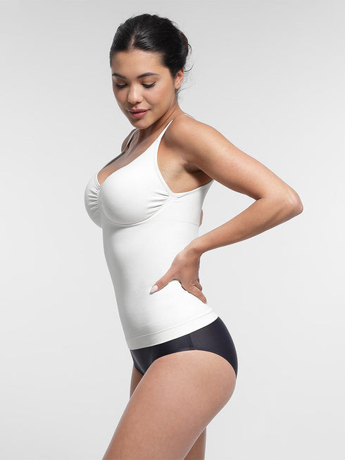 Well-in Vogue Seamless Bust Support Waist and Abdomen Control Shape Tank Top
